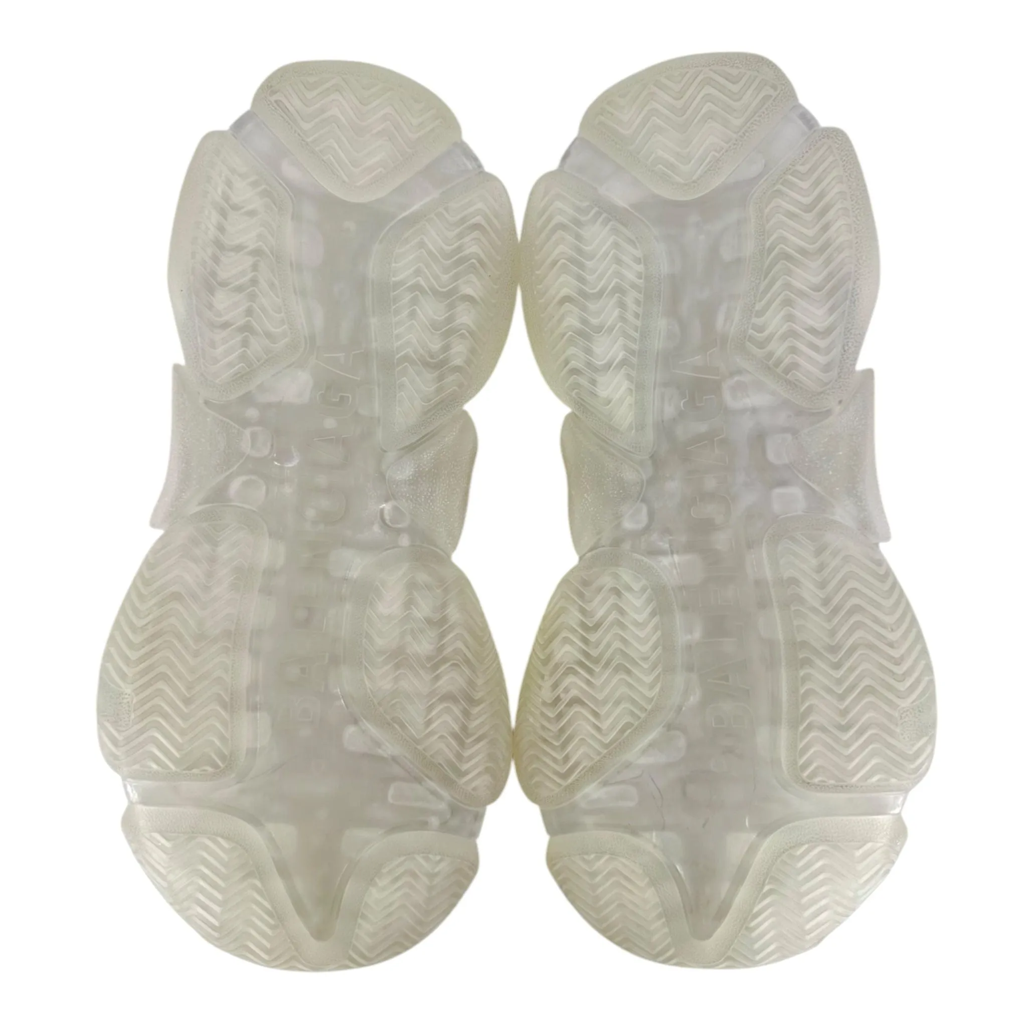 Balenciaga Triple S Clear Sole White Grey (W)