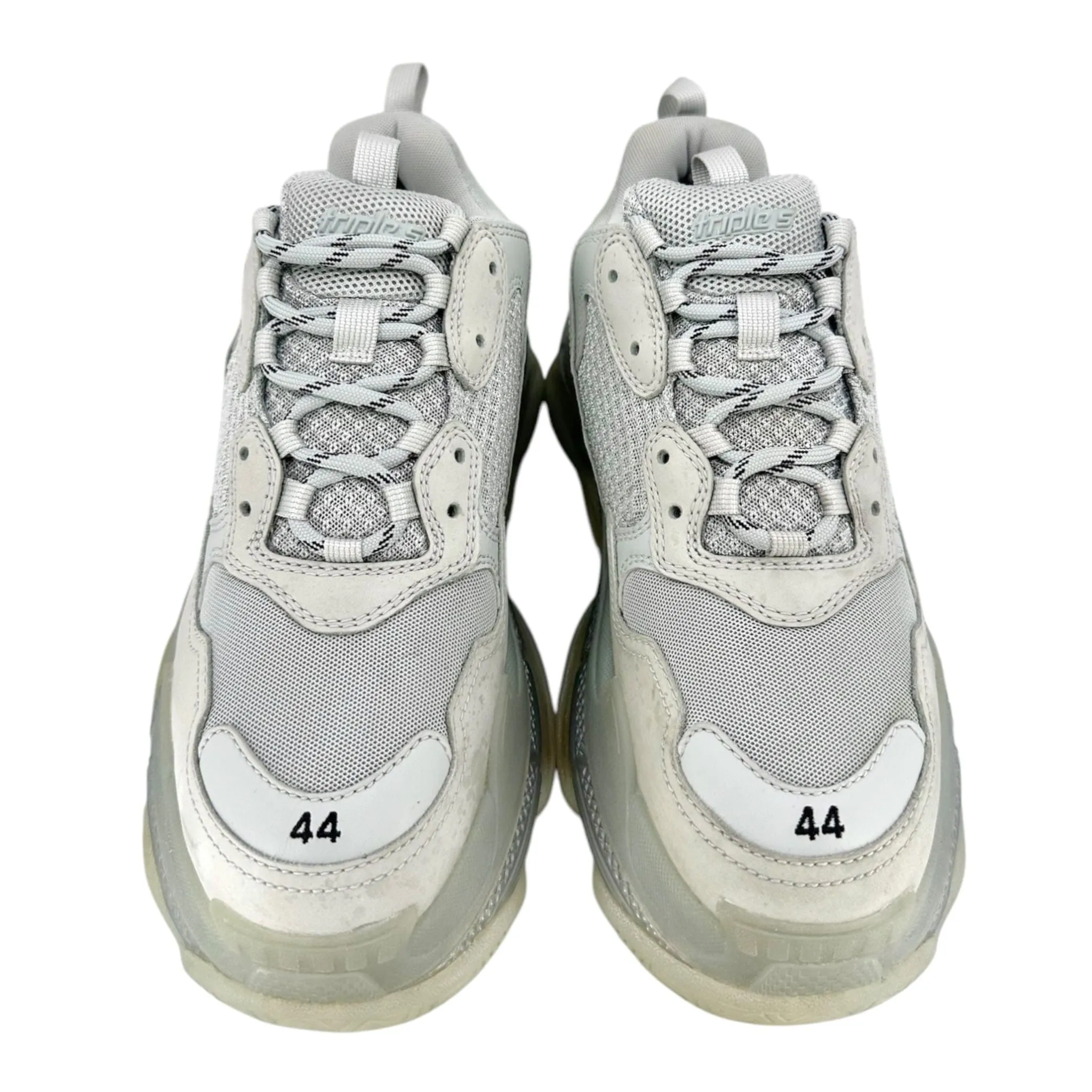 Balenciaga Triple S Sneaker Clear Sole Grey Pre-Owned