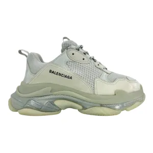 Balenciaga Triple S Sneaker Clear Sole Grey Pre-Owned