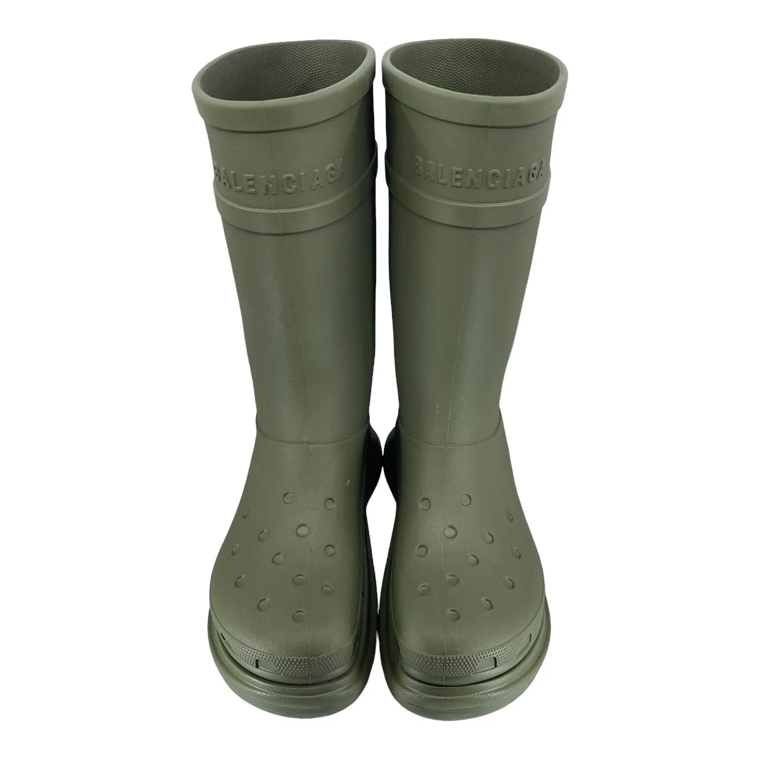 Balenciaga x Crocs Boot Green Pre-Owned