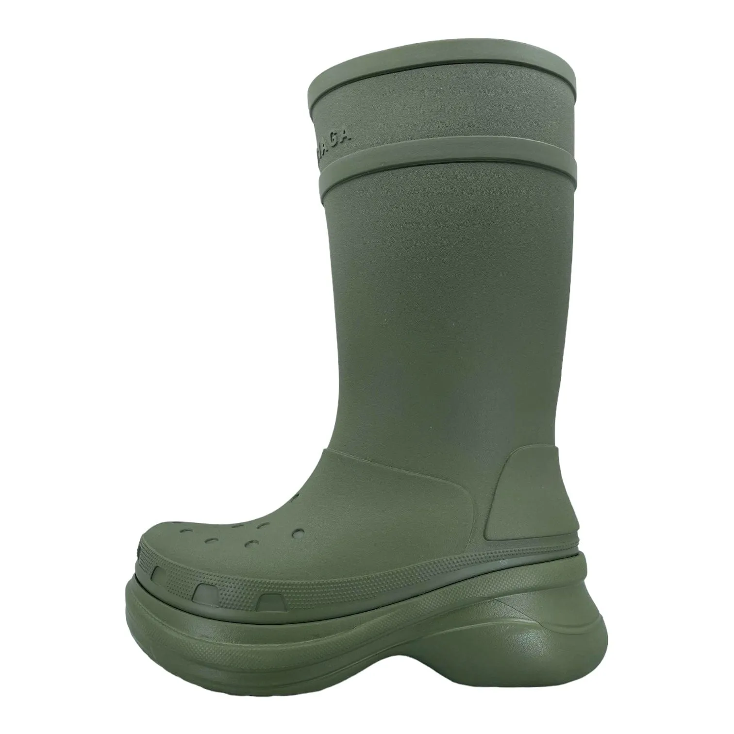 Balenciaga x Crocs Boot Green Pre-Owned