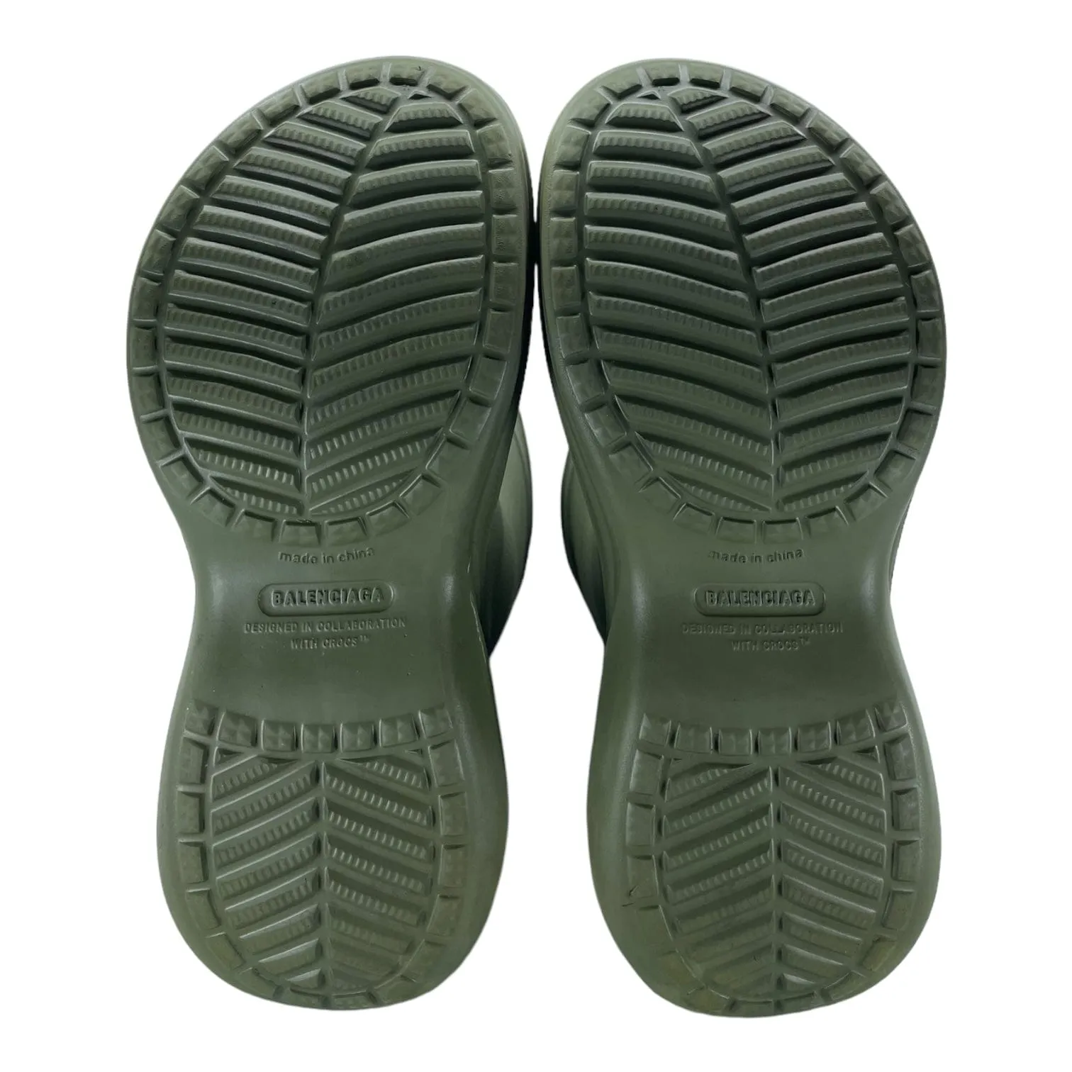 Balenciaga x Crocs Boot Green Pre-Owned