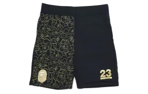 BAPE 23rd Anniversary Sweatshorts Black Gold