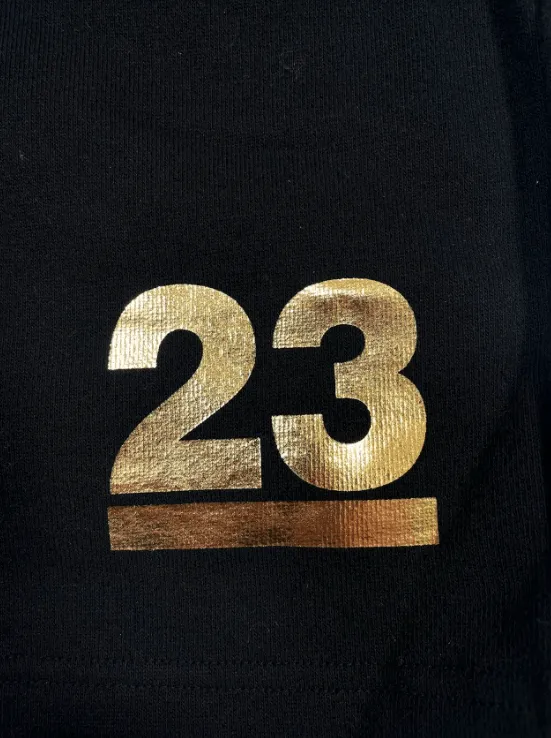 BAPE 23rd Anniversary Sweatshorts Black Gold