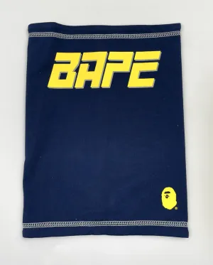 BAPE Reflector Neck Gaiter Navy