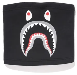 BAPE Shark Neck Warmer Black