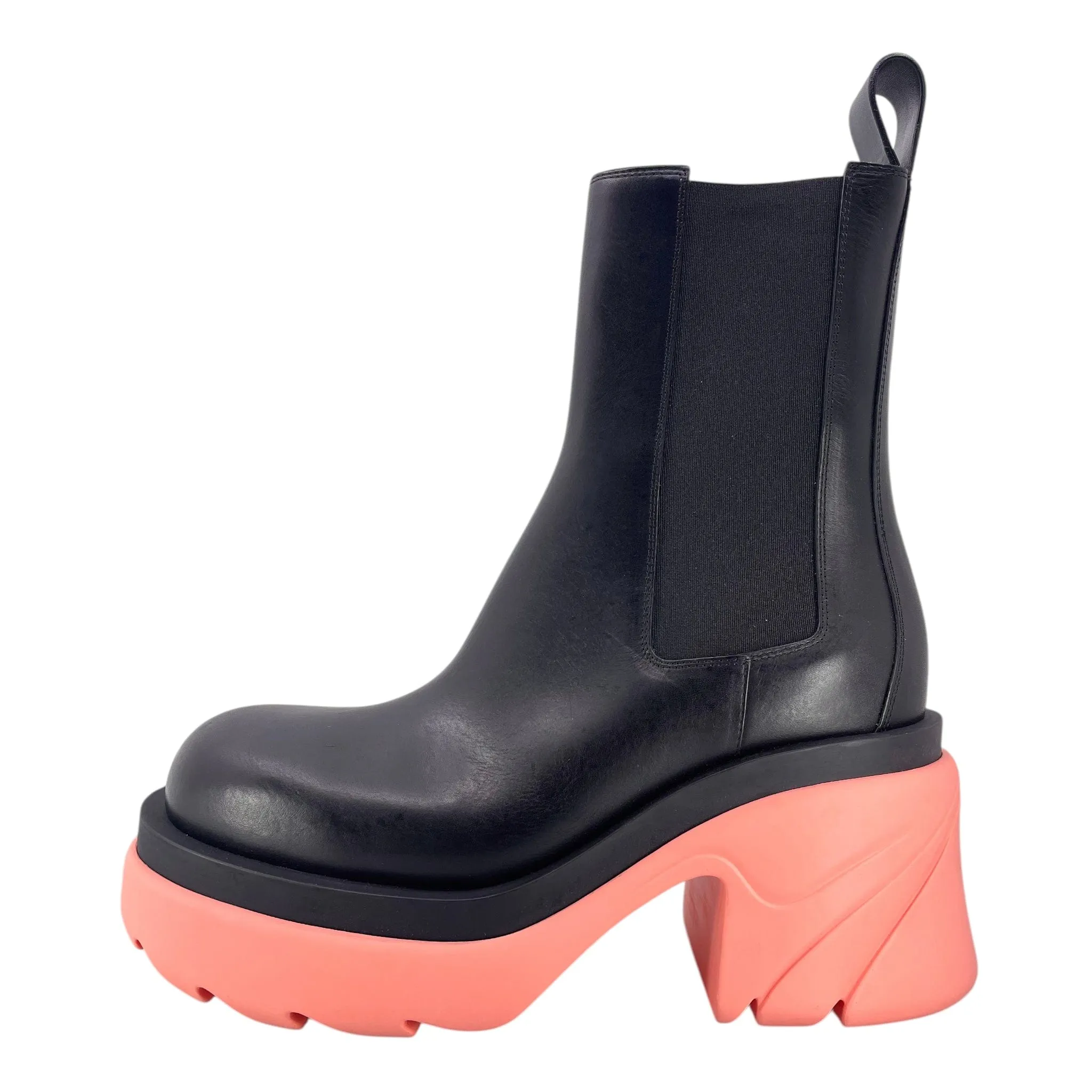 Bottega Veneta Flash Boot High Black Flamingo (W)