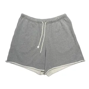 Celine Embroidered Small Logo Sweatshorts Grey Black White Pre-Owned