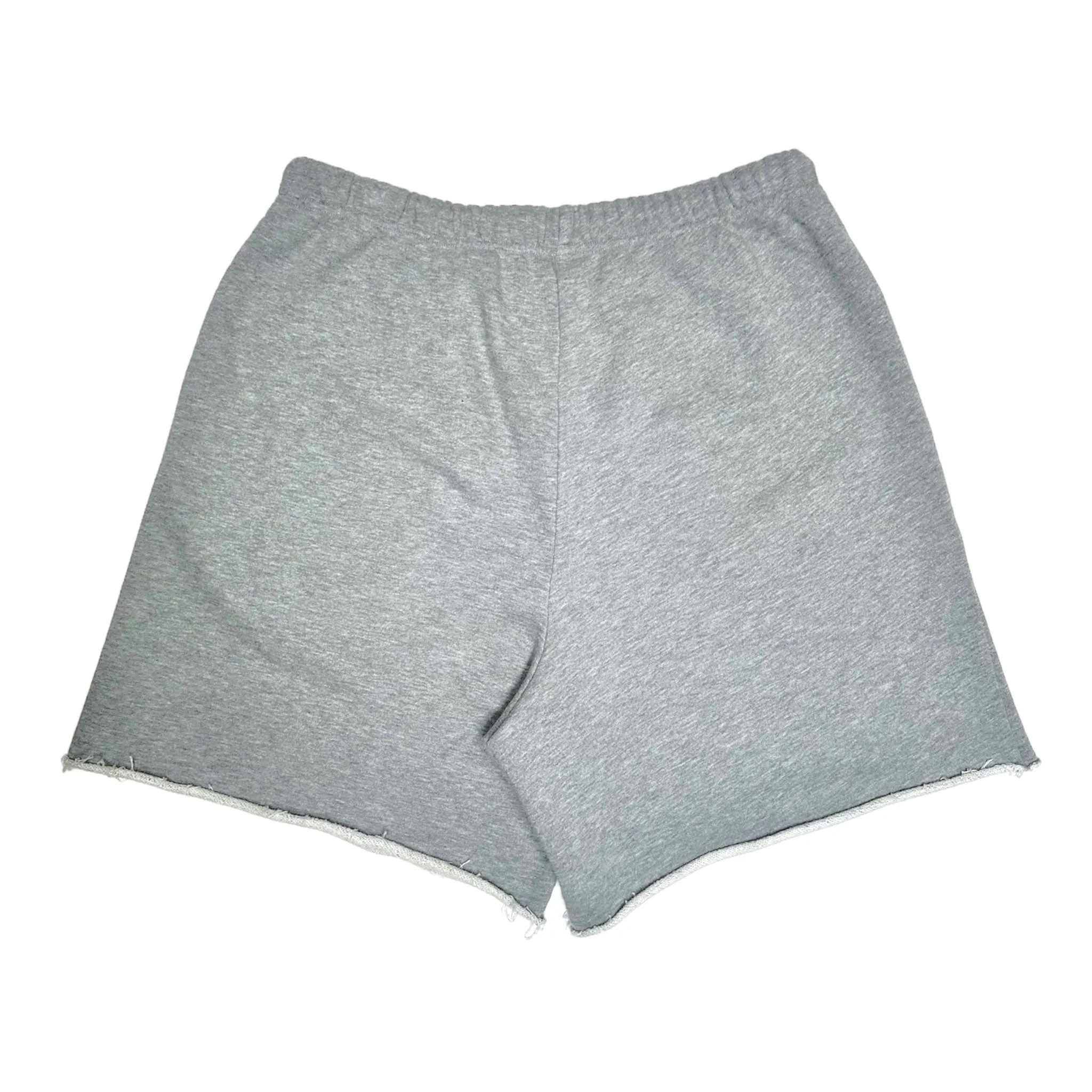Celine Embroidered Small Logo Sweatshorts Grey Black White Pre-Owned