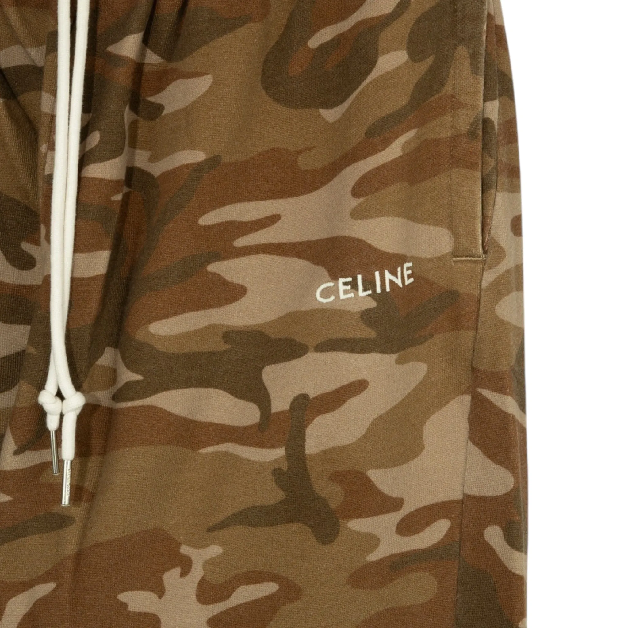 Celine Mini Logo Sweatpants Camo Pre-Owned