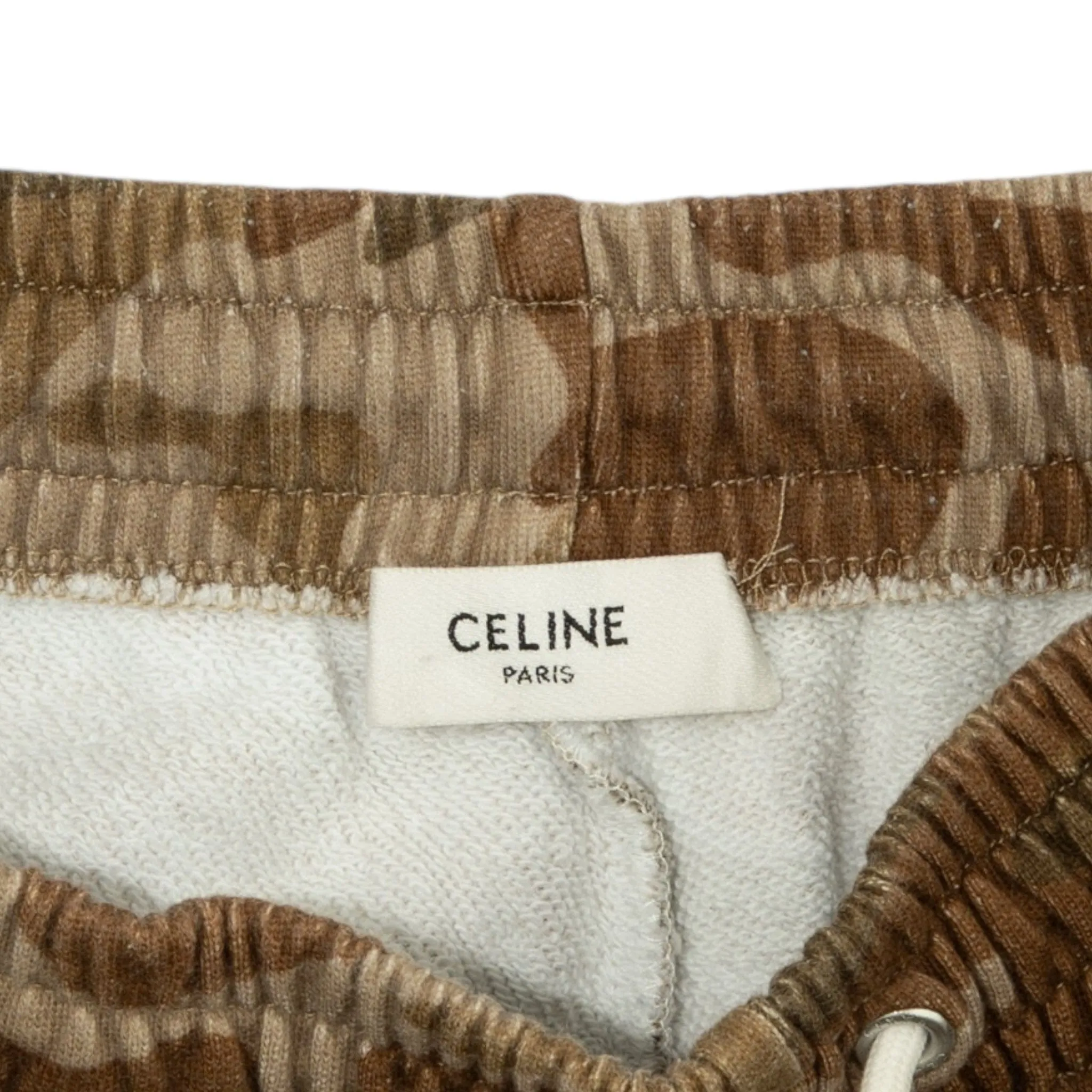 Celine Mini Logo Sweatpants Camo Pre-Owned