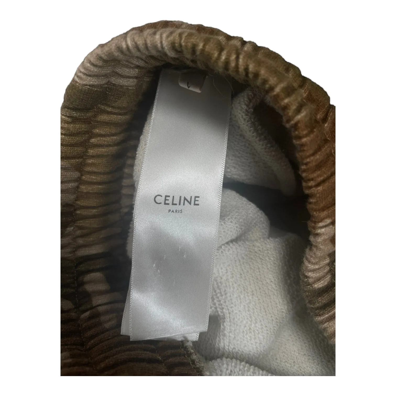 Celine Mini Logo Sweatpants Camo Pre-Owned