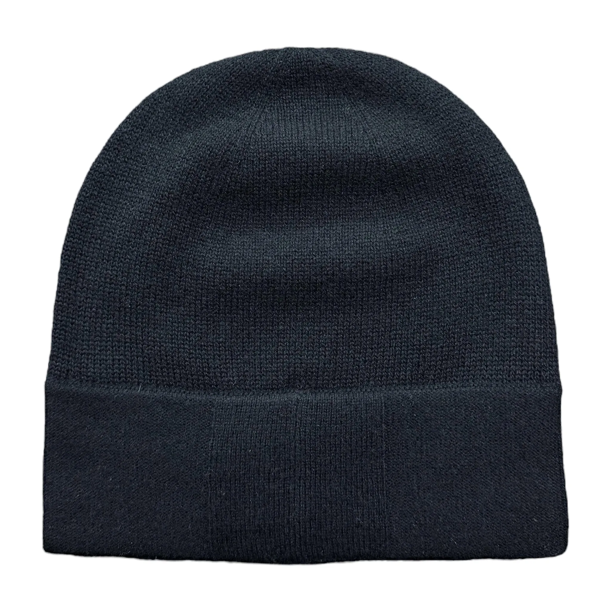 Chanel CC Logo Cashmere Beanie Black Black