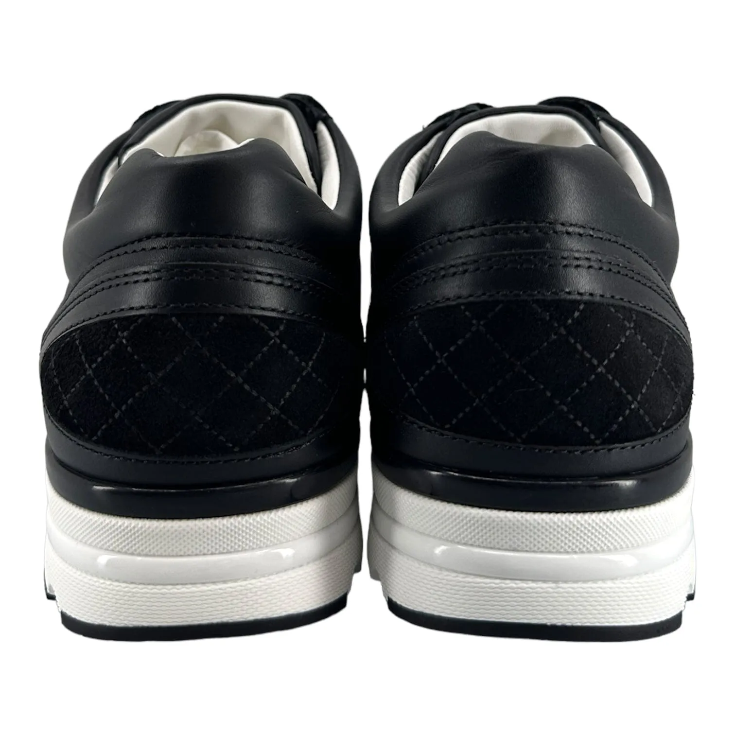Chanel CC Logo Trainer Low Leather Black
