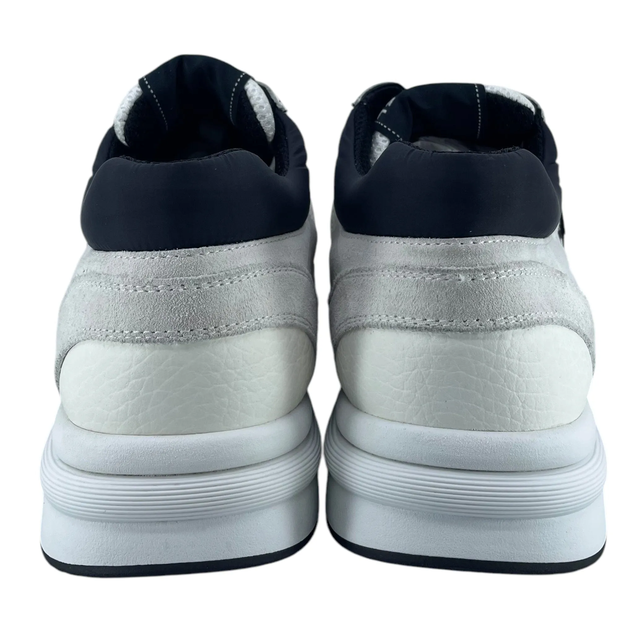 Chanel CC Logo Trainer Low Mesh White Black Pre-Owned