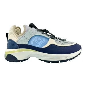 Chanel CC Trainer Sneaker Navy Cream (W)