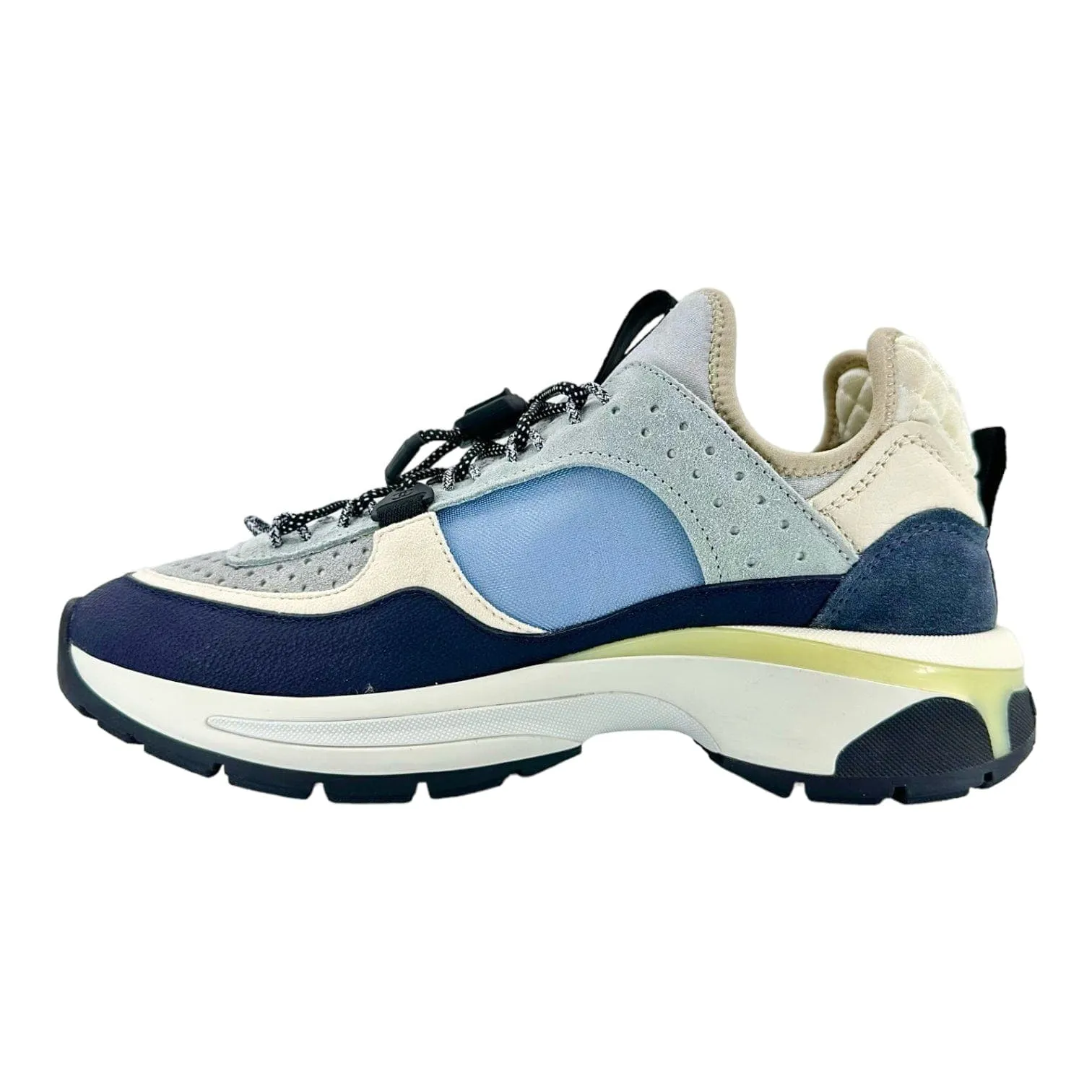 Chanel CC Trainer Sneaker Navy Cream (W)