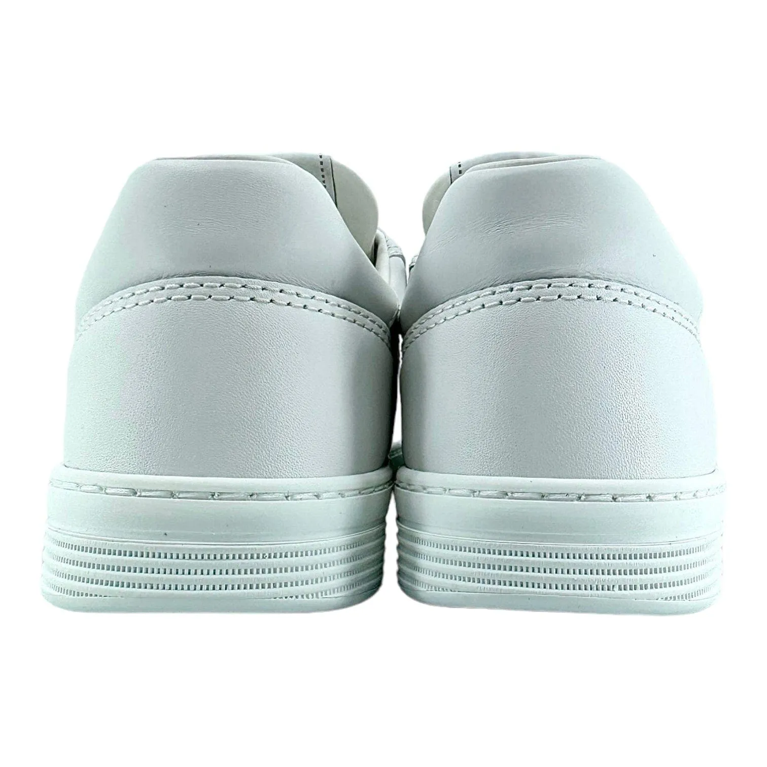 Chanel Low Top Leather Sneaker White