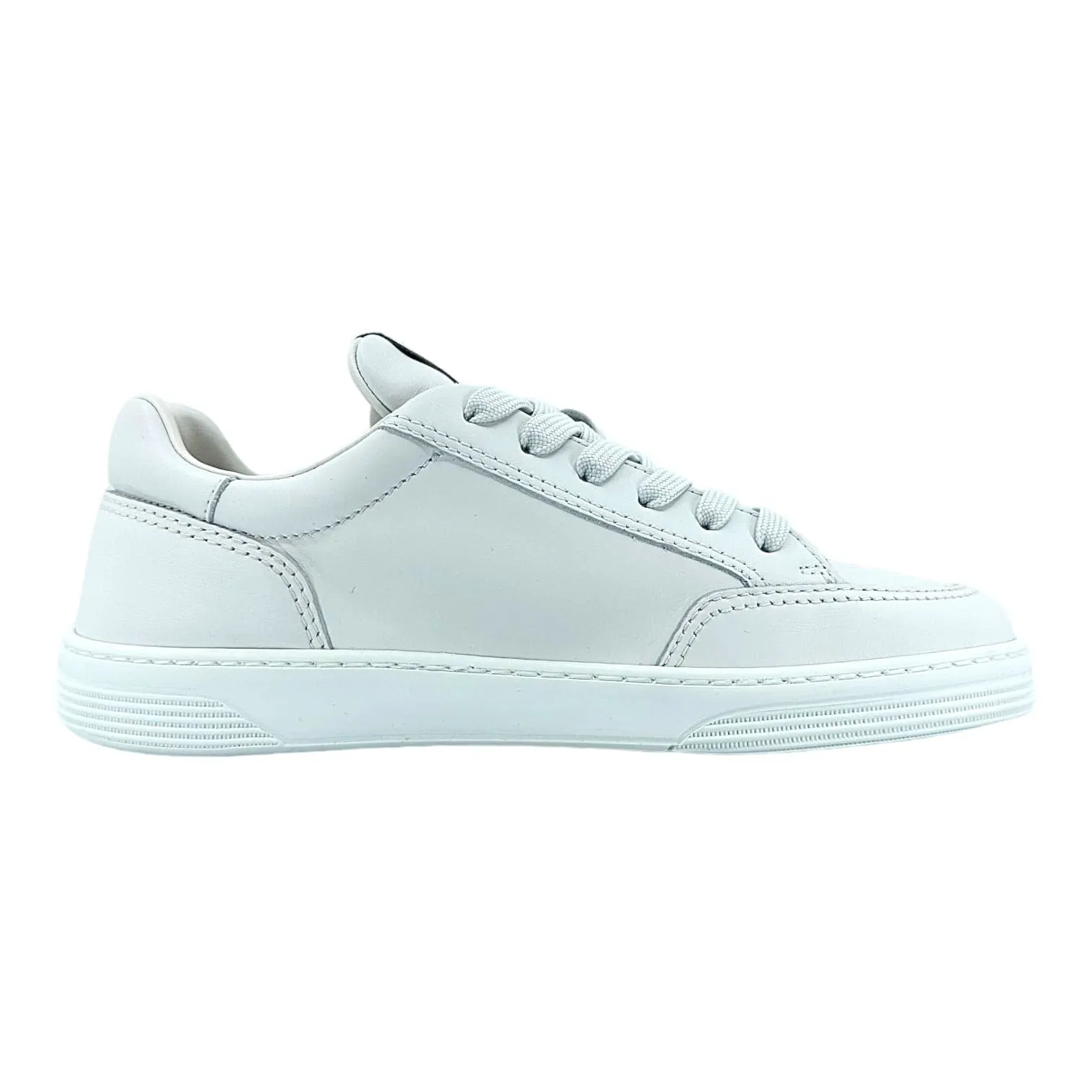 Chanel Low Top Leather Sneaker White