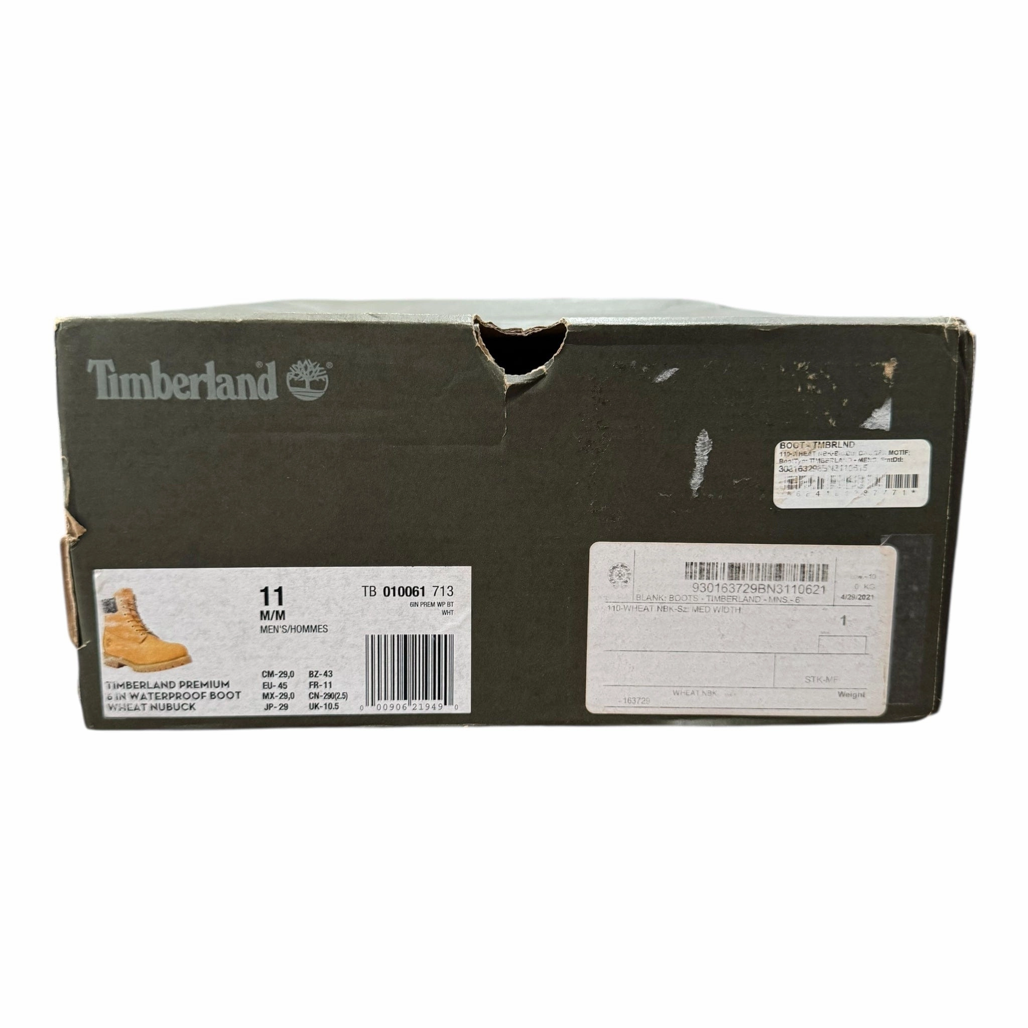 Chrome Hearts x Timberland 6 Dagger Ankle Boot Wheat Black Red (12 Cross Patch Custom) Pre-Owned