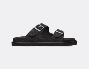 Dior Aqua Sandels Black Oblique