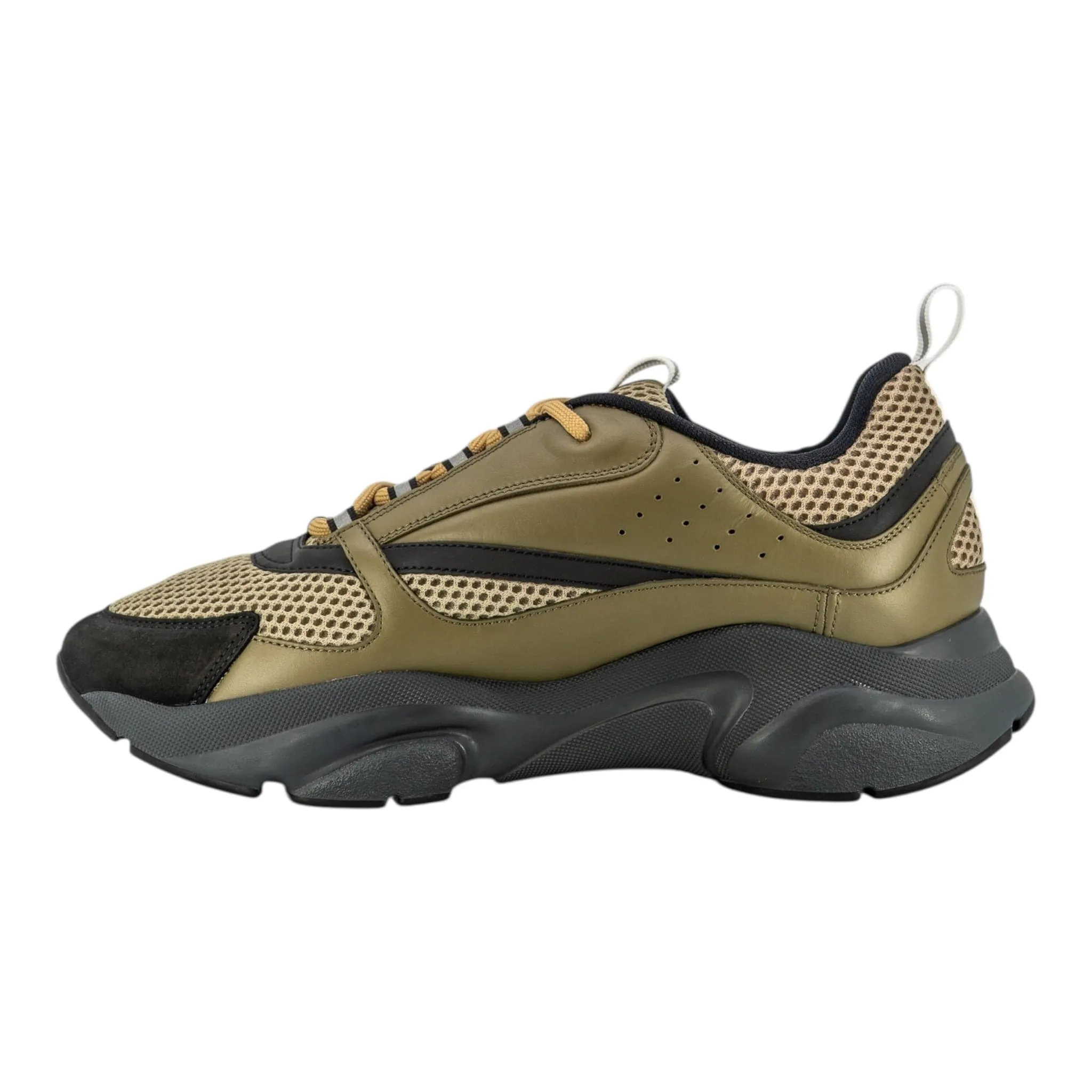 Dior B22 Trainer Khaki Black