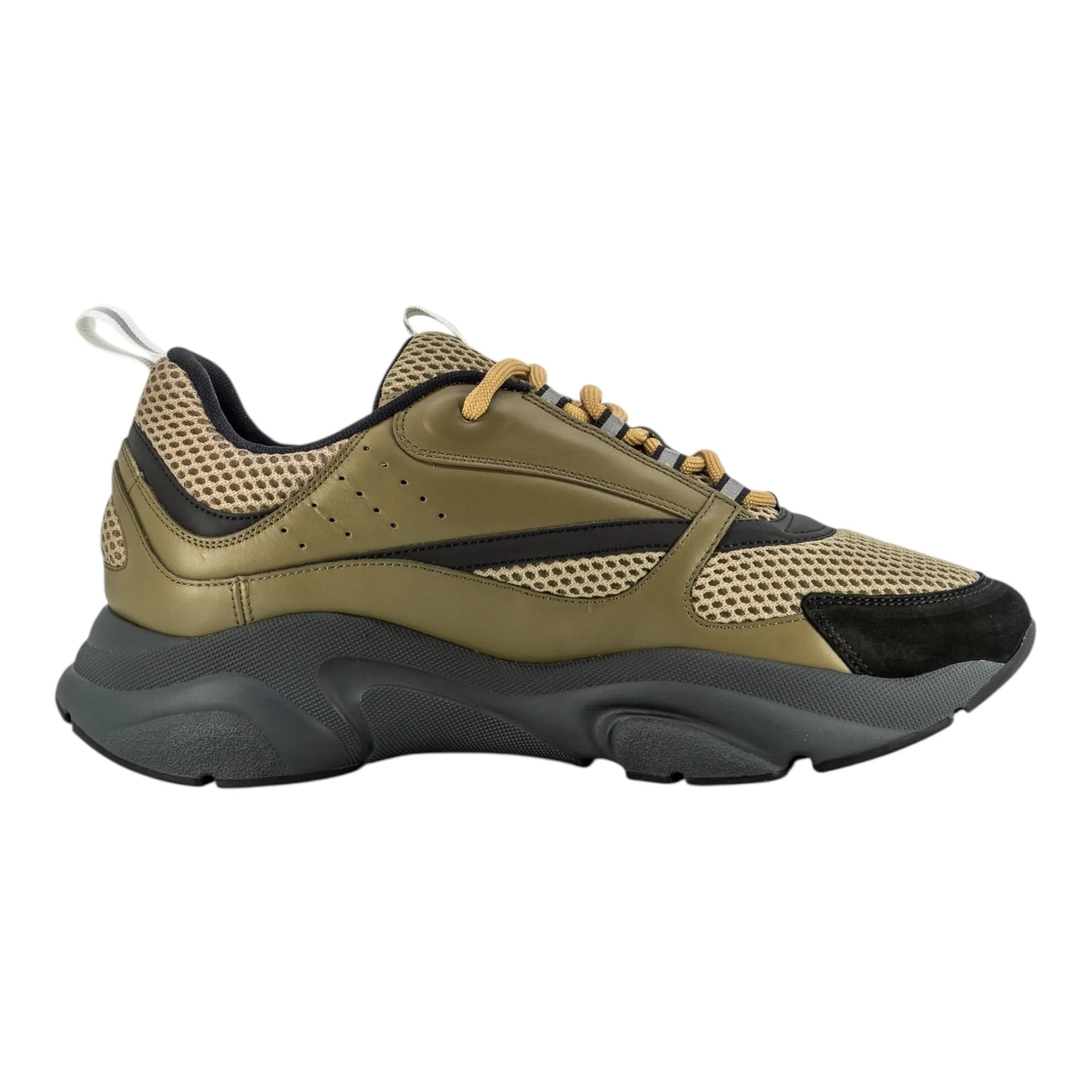 Dior B22 Trainer Khaki Black