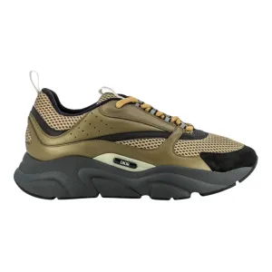 Dior B22 Trainer Khaki Black
