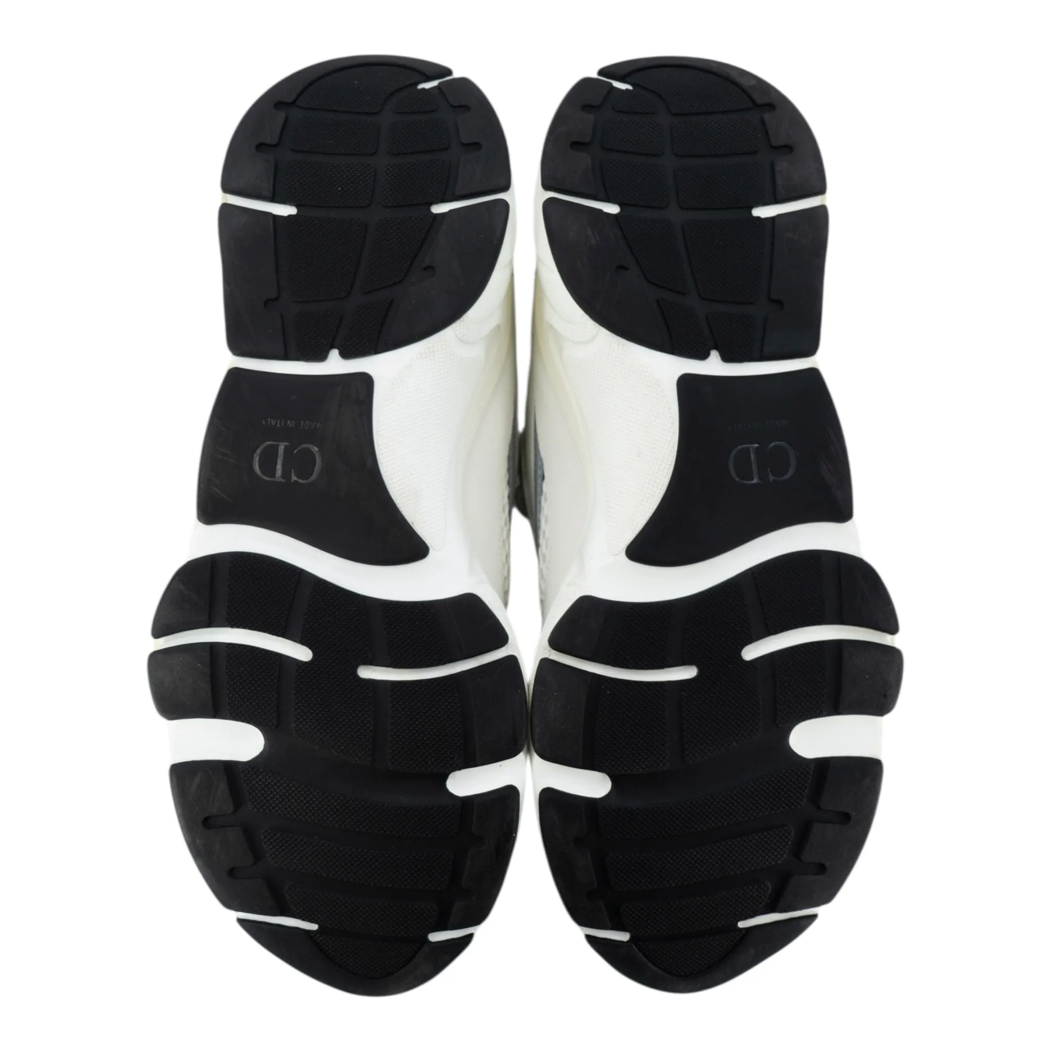 Dior B22 Trainer White Silver Pre-Owned