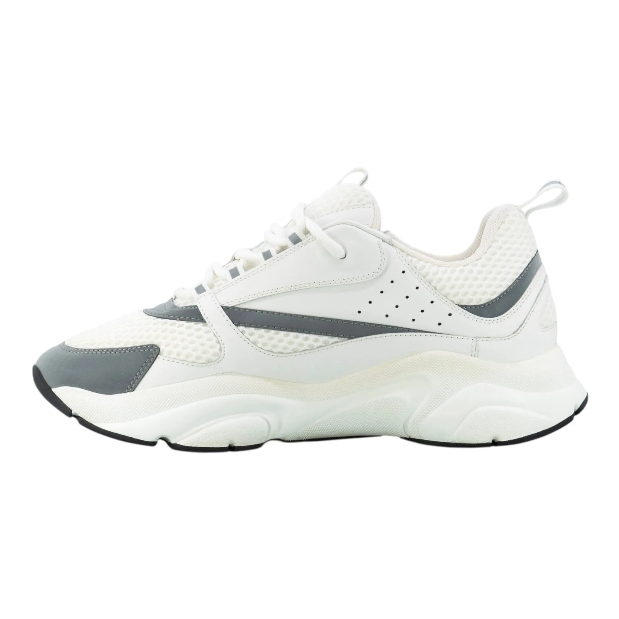 Dior B22 Trainer White Silver Pre-Owned