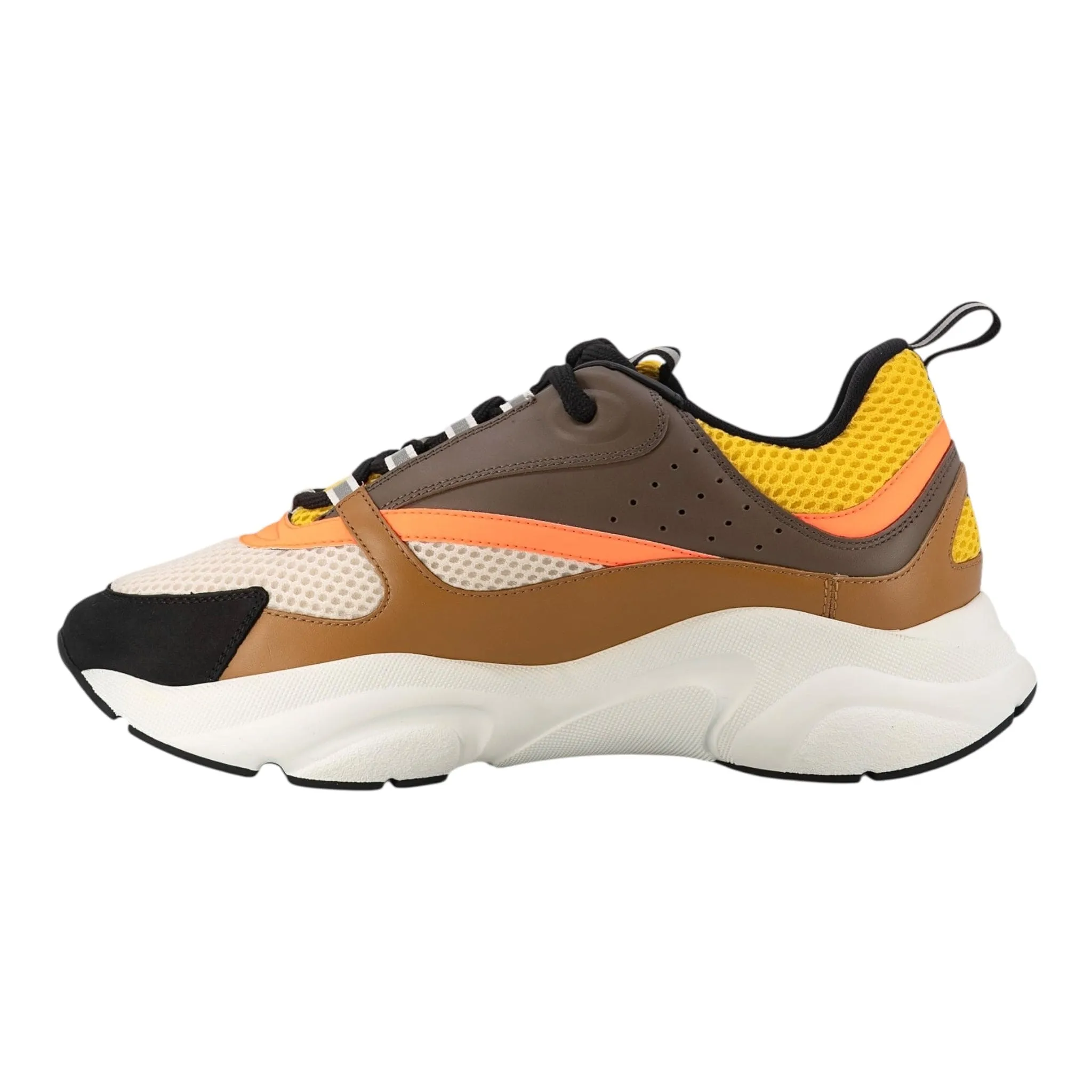 Dior B22 Trainer Yellow White Brown