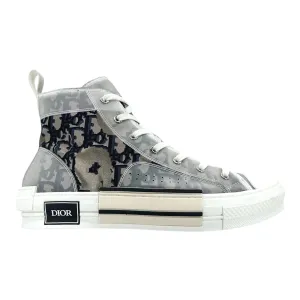 Dior B23 Trainer High Oblique Safari Beige Pre-Owned