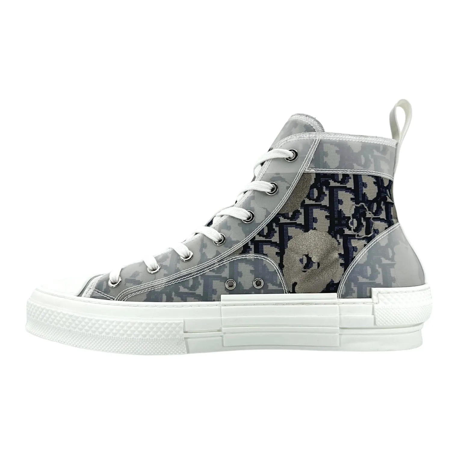Dior B23 Trainer High Oblique Safari Beige Pre-Owned