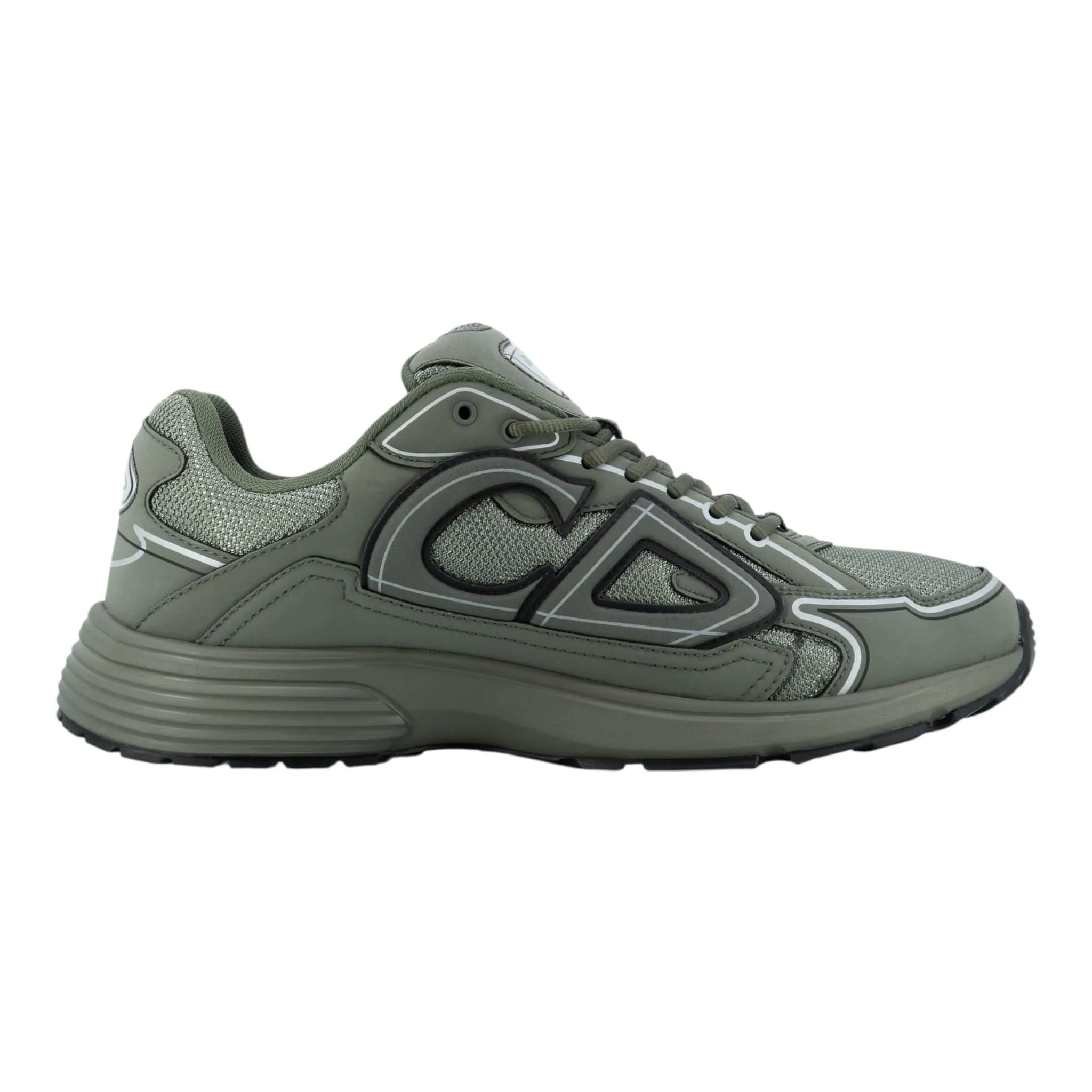 Dior B30 Trainer Olive Green Pre-Owned