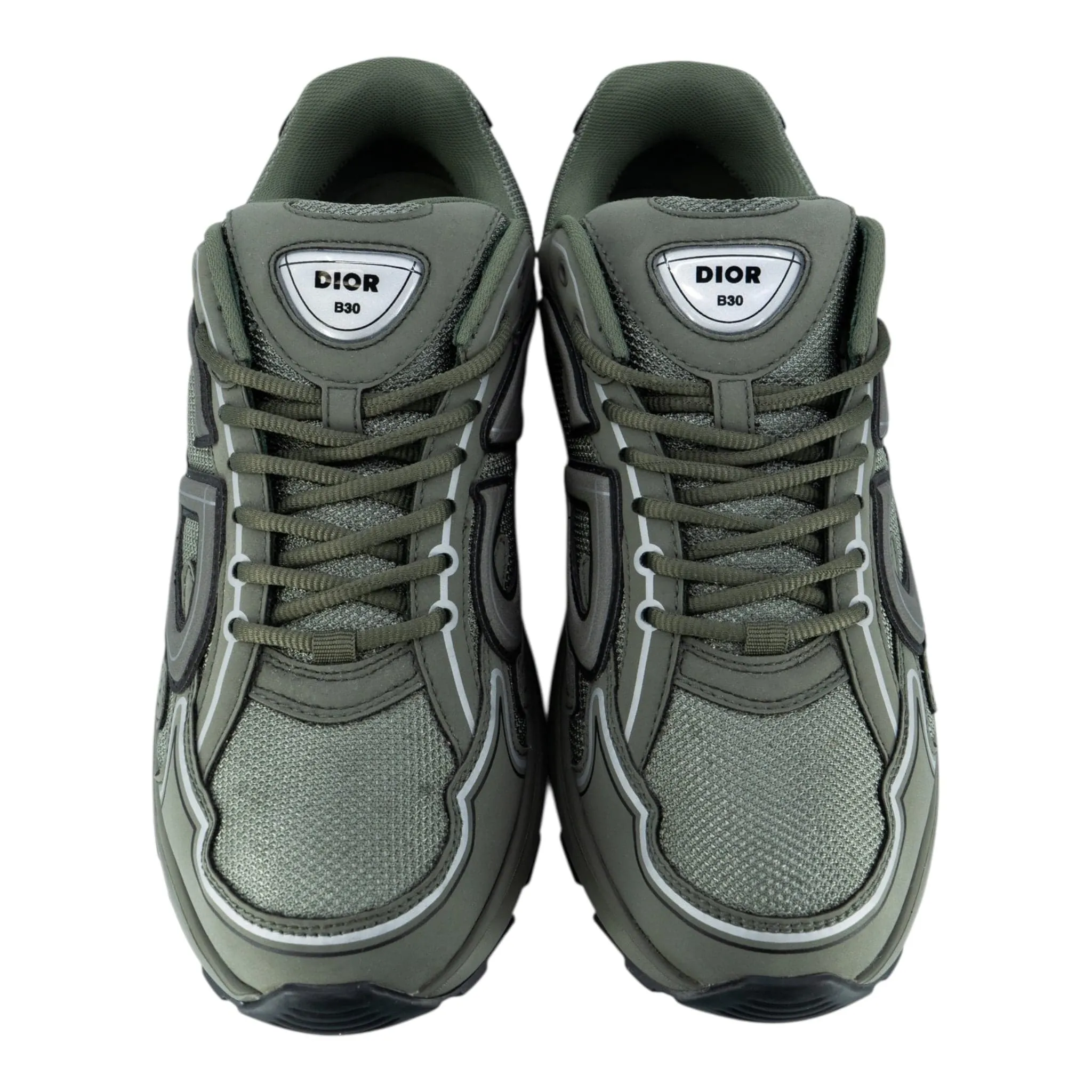 Dior B30 Trainer Olive Green Pre-Owned