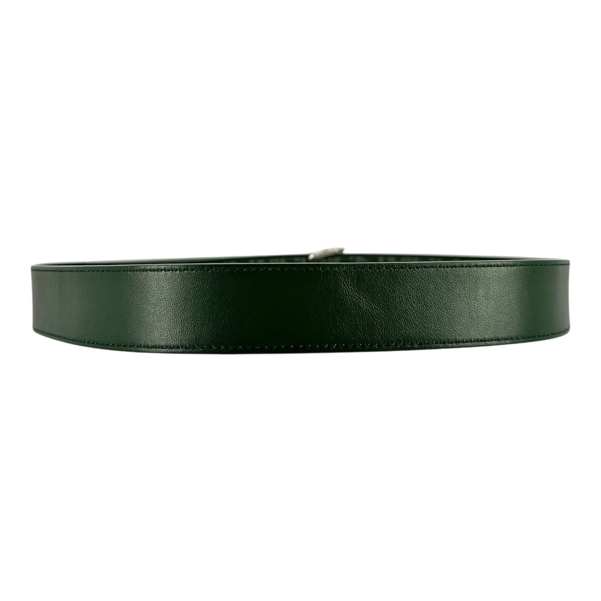 Dior Oblique Buckle World Tour Galaxy Oblique Reversible Belt Green (Green Buckle) Pre-Owned