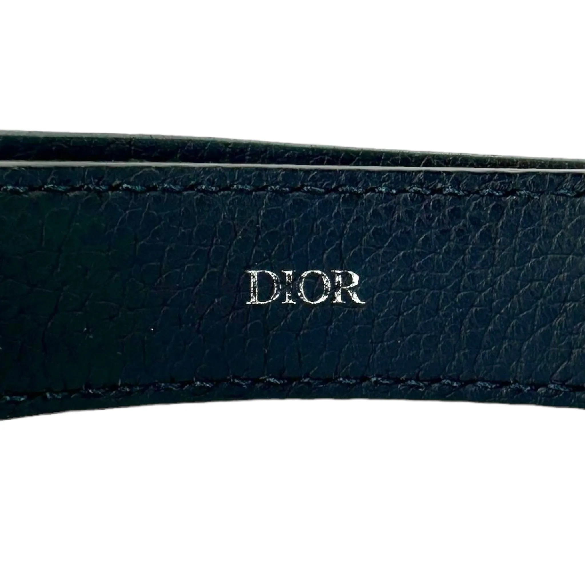 Dior x Alyx Rollercoaster Buckle Belt Navy Pre-Owned