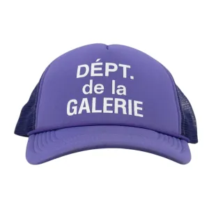 Gallery Department French Logo Trucker Hat Fluo Purple Pre-Owned