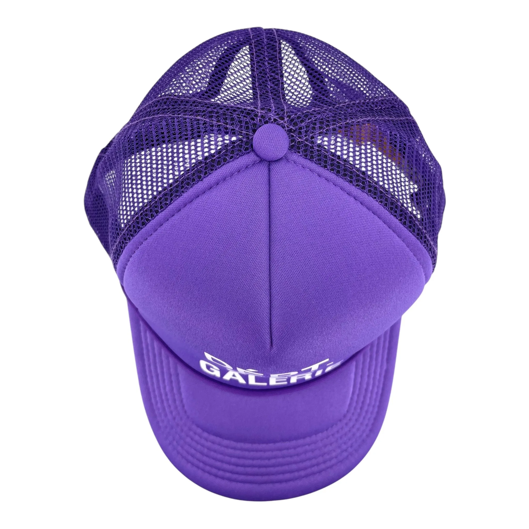 Gallery Department French Logo Trucker Hat Fluo Purple