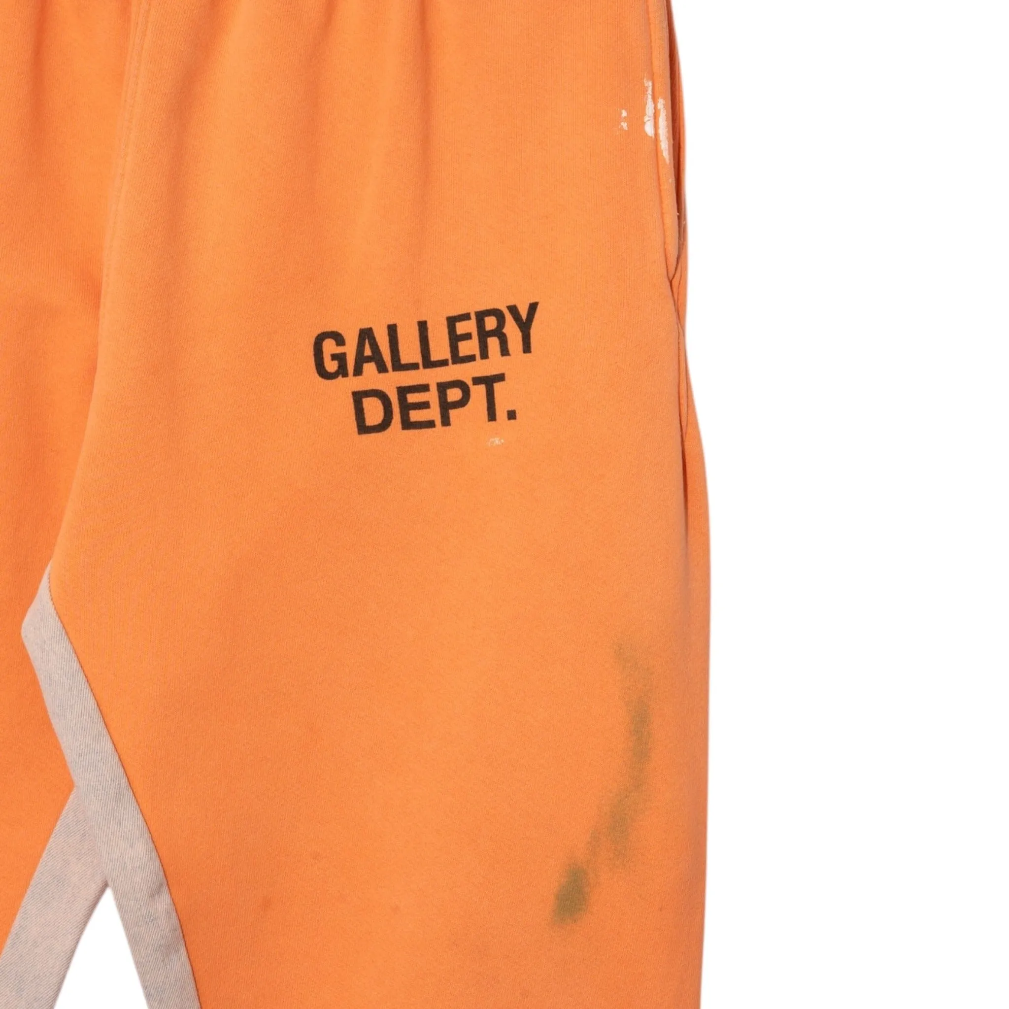 Gallery Department GD Logo Flare Sweatpants Orange Pre-Owned