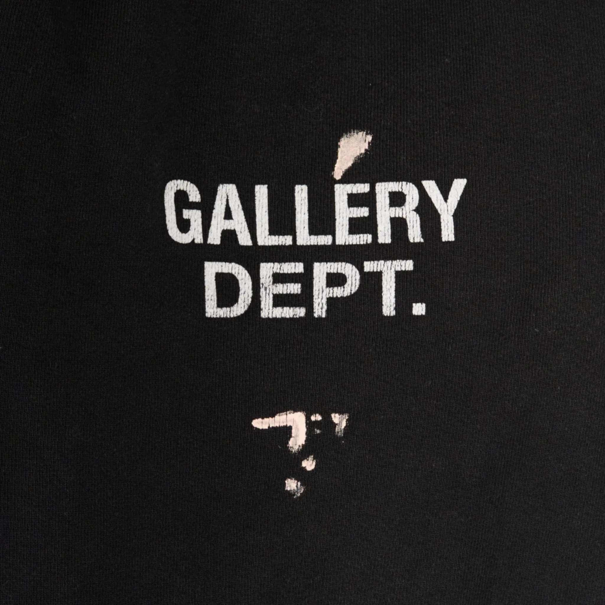 Gallery Department GD Logo Flare Sweatpants Washed Black (2024) Pre-Owned
