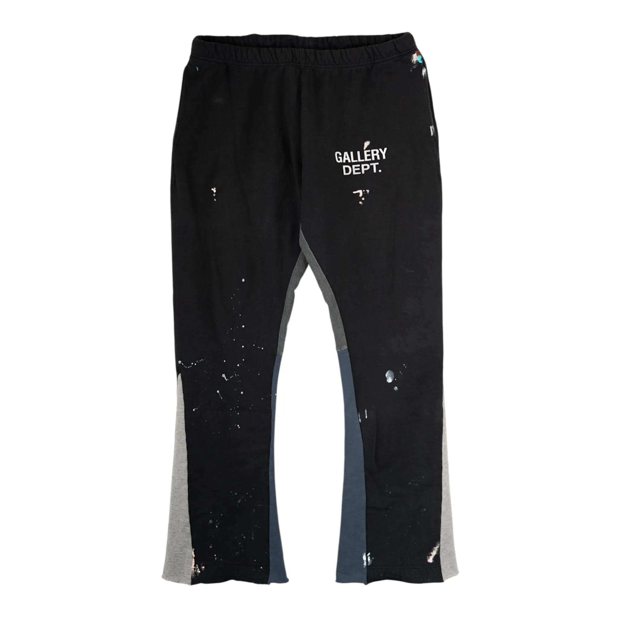 Gallery Department GD Logo Flare Sweatpants Washed Black (2024) Pre-Owned