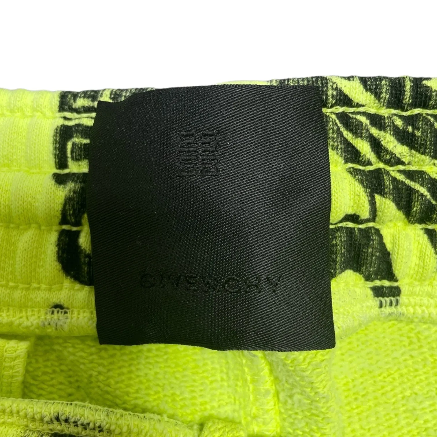 Givenchy Chito Dog Sweatshorts Neon Yellow