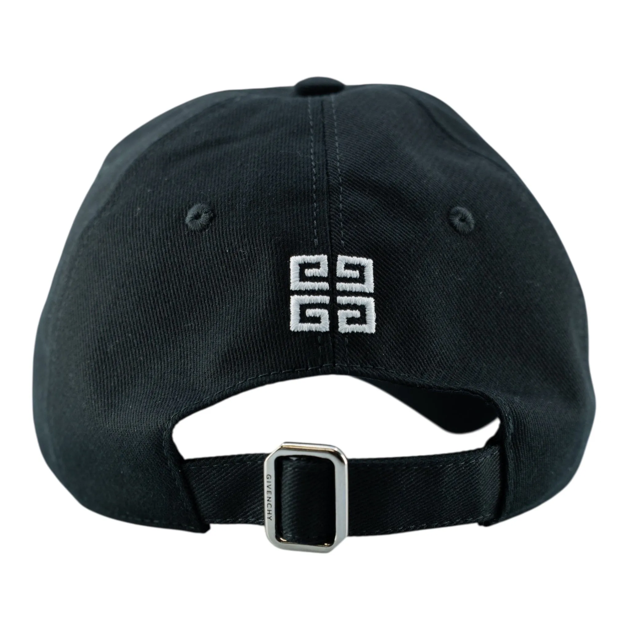 Givenchy Embroidered College Logo Hat Black White