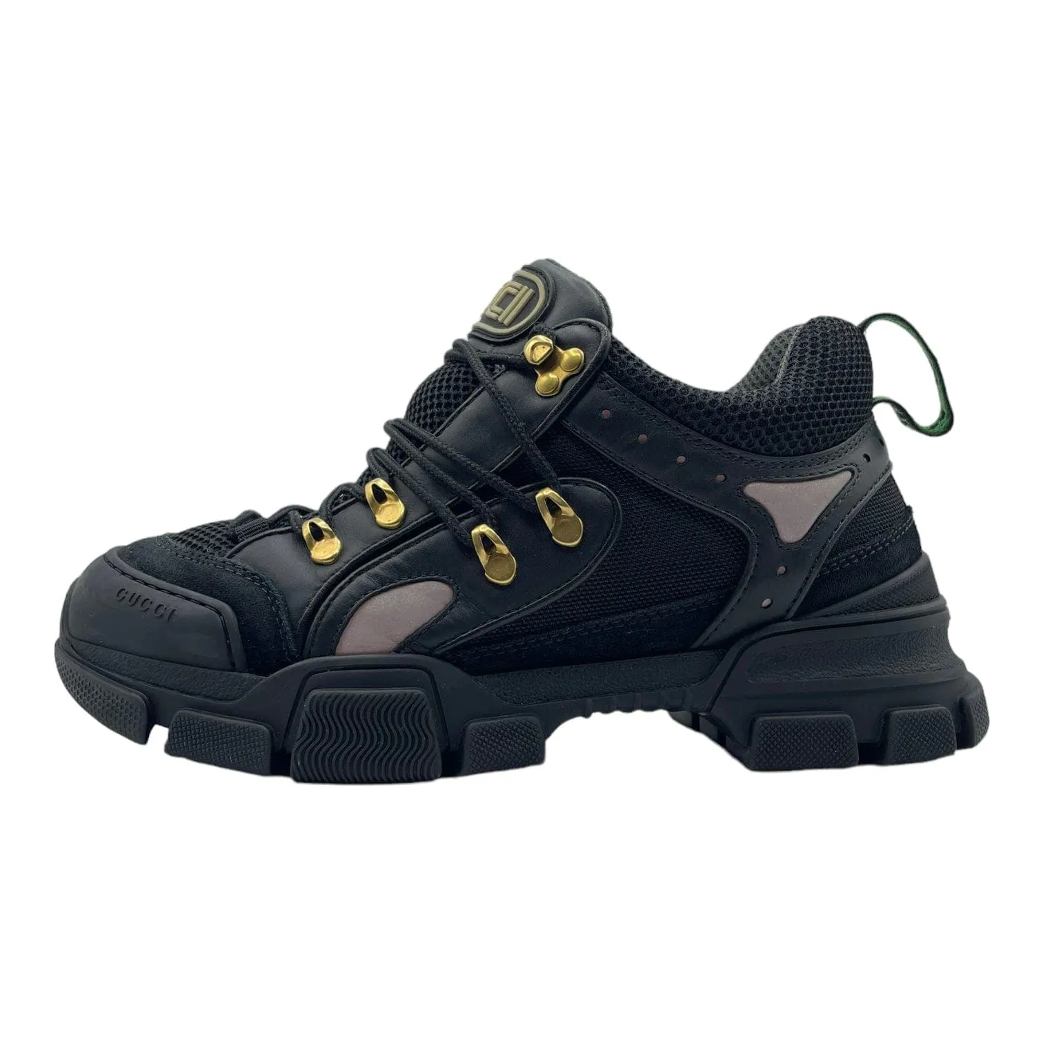 Gucci Flashtrek SEGA Black Leather Pre-Owned