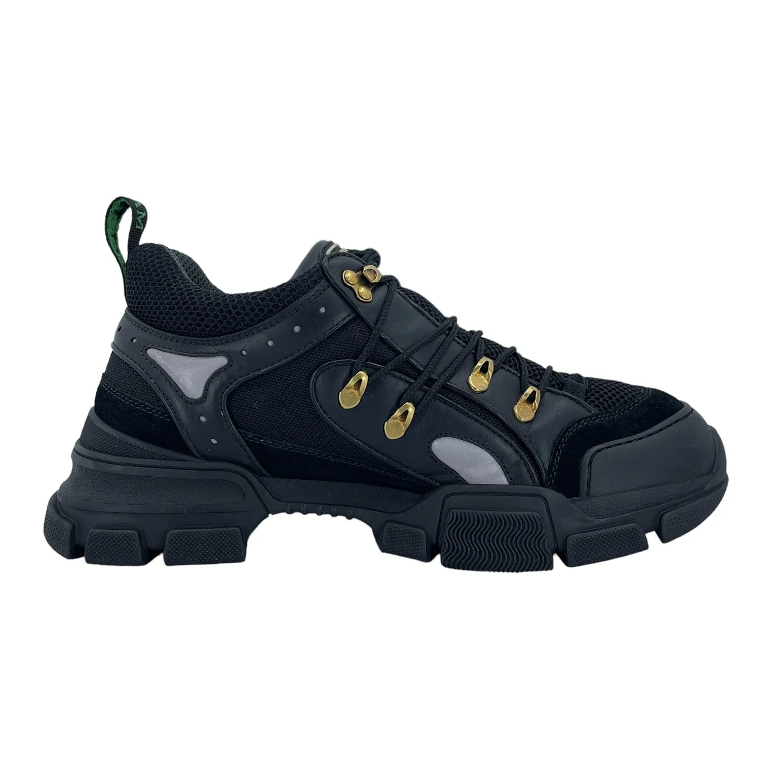 Gucci Flashtrek SEGA Black Leather Pre-Owned