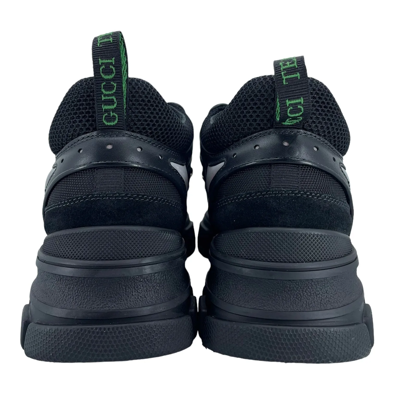 Gucci Flashtrek SEGA Black Leather Pre-Owned
