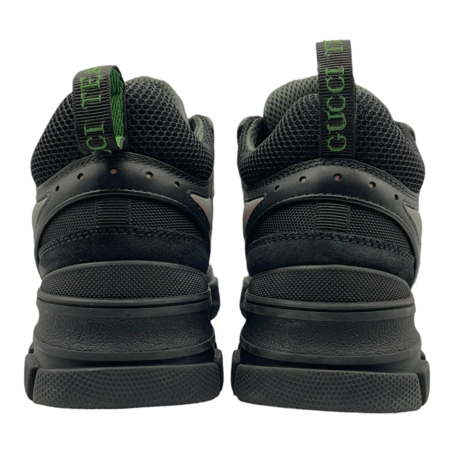 Gucci Flashtrek SEGA Black Leather Pre-Owned