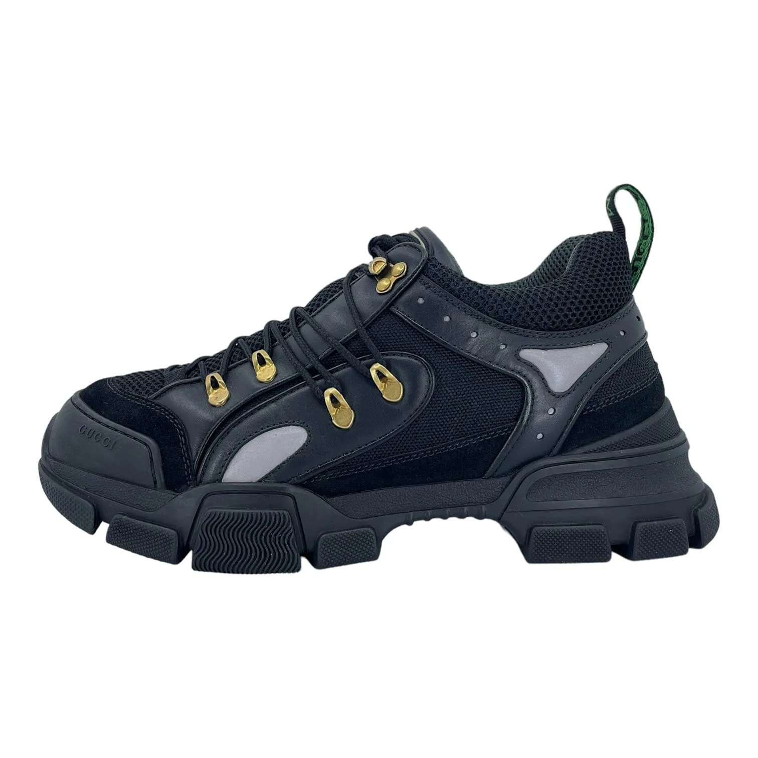 Gucci Flashtrek SEGA Black Leather Pre-Owned