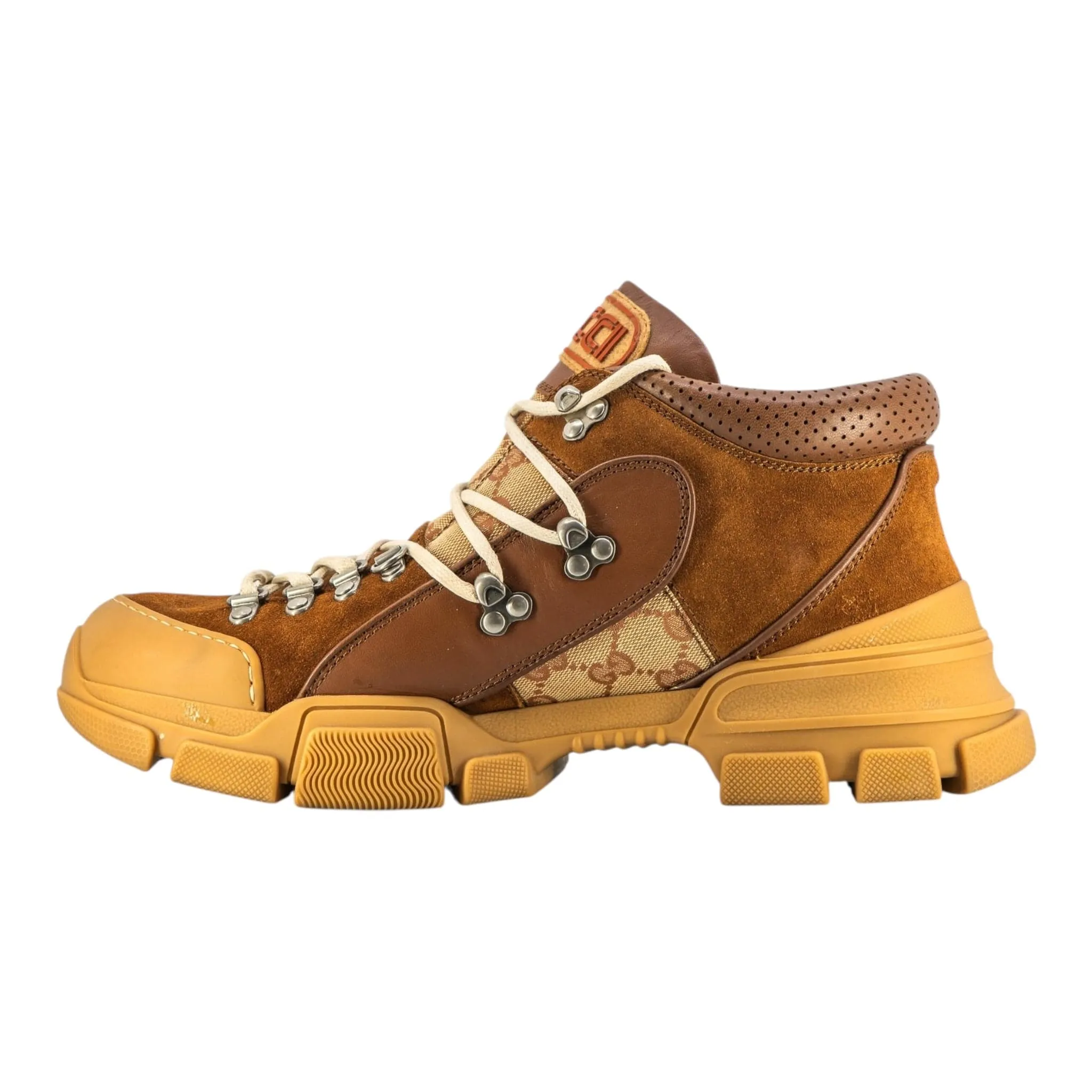 Gucci Flashtrek Sneaker Brown Pre-Owned